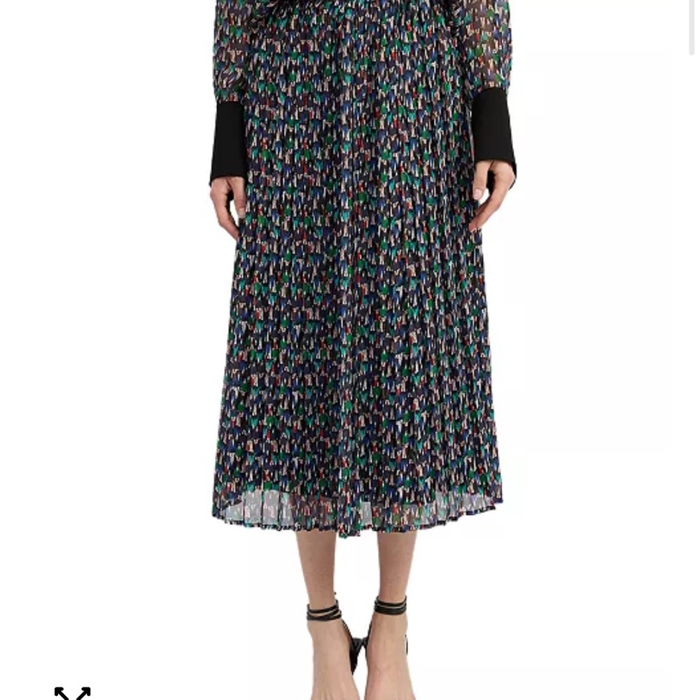 En Saison pleated skirt